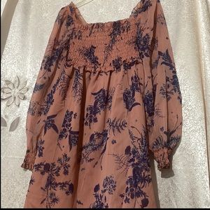 ASOS floral print dress
